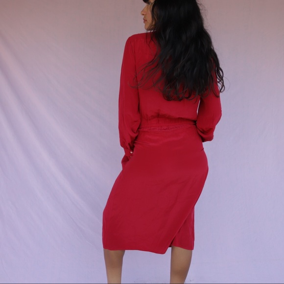 Me. Chaus Silk Dress - Picture 4 of 7